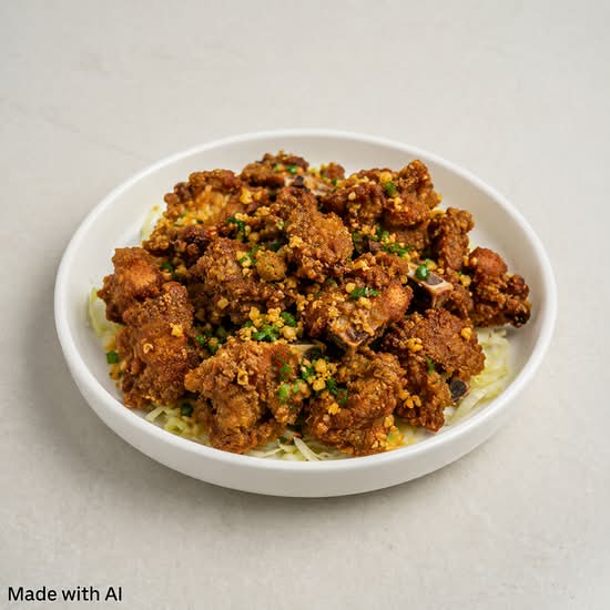 Deep-Fried Chicken with Dry Red Pepper (歌樂山辣子雞)